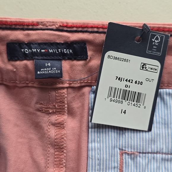 NWT Tommy Hilfiger Stretch Slim Chino 14 - Picture 5 of 10